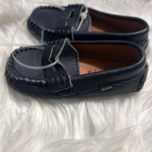 Alanta Moccasin For Babies Size EU 20 US 12-18 Months Blue Leather lining